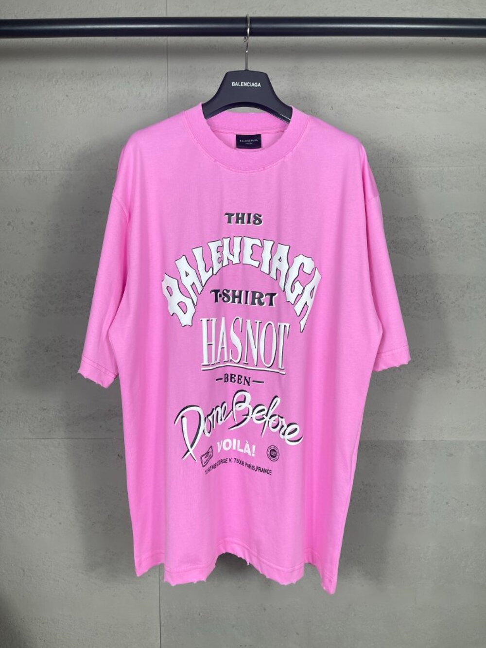 Classic Balenciaga Casual Short-Sleeve